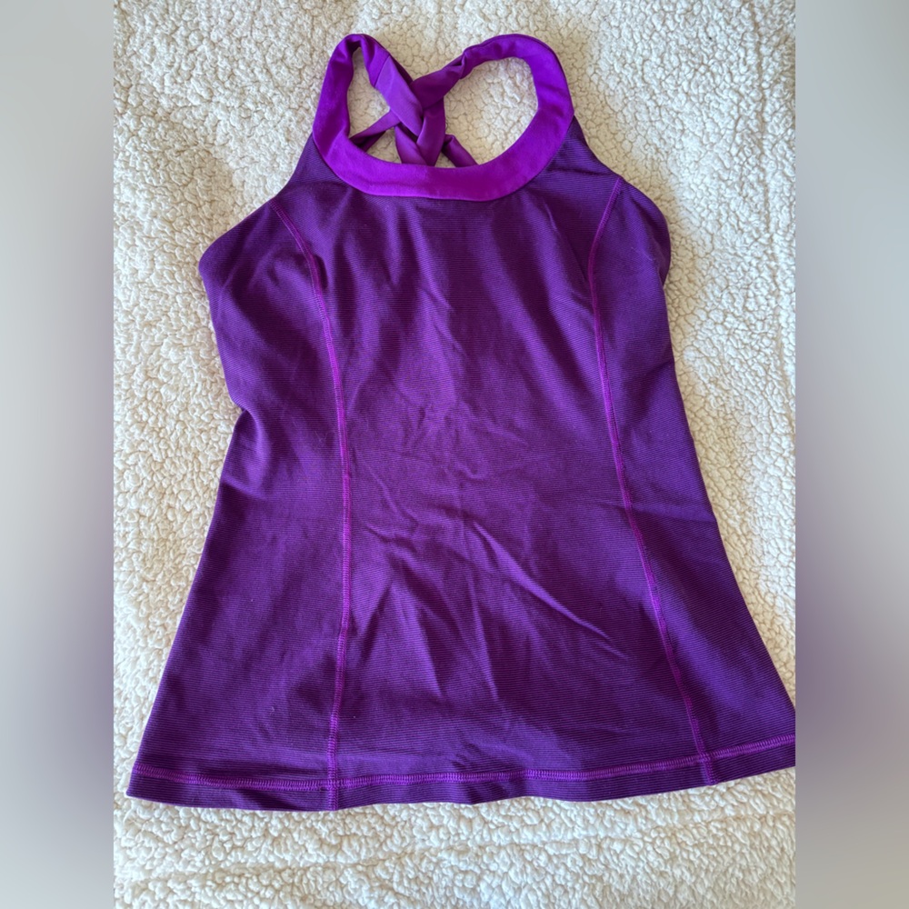 lululemon athletica Purple Tank Top